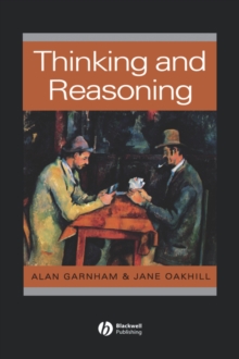 Thinking and Reasoning, Paperback Book Thinking and Reasoning, Paperback Book