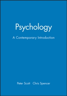 Psychology : A Contemporary Introduction, Paperback Book Psychology : A Contemporary Introduction, Paperback Book