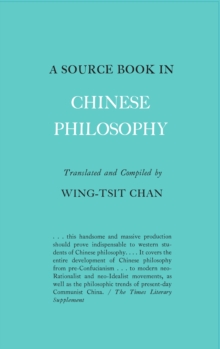 A Source Book in Chinese Philosophy, Paperback Book A Source Book in Chinese Philosophy, Paperback Book