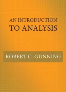 An Introduction to Analysis, Hardback Book An Introduction to Analysis, Hardback Book