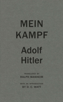 Mein Kampf, Paperback / softback Book Mein Kampf, Paperback / softback Book