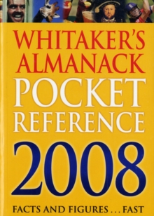 Whitaker's Pocket Reference, Paperback Book Whitaker's Pocket Reference, Paperback Book
