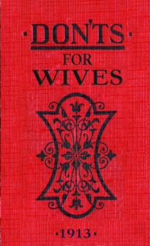Don'ts for Wives, Hardback Book Don'ts for Wives, Hardback Book