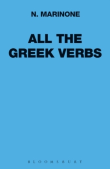 All the Greek Verbs, Hardback Book All the Greek Verbs, Hardback Book