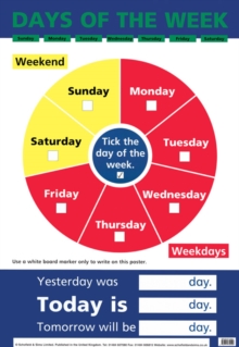 Days of the Week, Poster Book Days of the Week, Poster Book