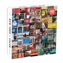 New York in Color 500 Piece Puzzle, Jigsaw Book New York in Color 500 Piece Puzzle, Jigsaw Book