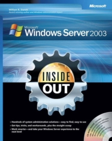 Microsoft Windows Server 2003 Inside Out, Mixed media product Book Microsoft Windows Server 2003 Inside Out, Mixed media product Book