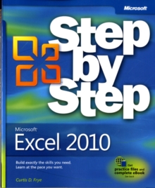 Microsoft Excel 2010 Step by Step, Paperback Book Microsoft Excel 2010 Step by Step, Paperback Book
