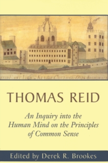 An Inquiry into the Human Mind : On the Principles of Common Sense