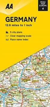 Road Map Germany, Sheet map, folded Book Road Map Germany, Sheet map, folded Book