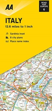 Road Map Italy, Sheet map, folded Book Road Map Italy, Sheet map, folded Book