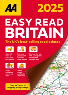 AA Easy Read Atlas Britain 2025