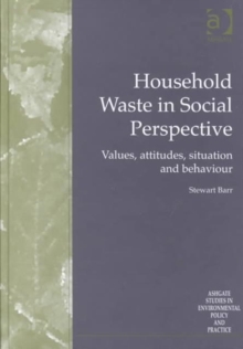 Household Waste in Social Perspective : Values, Attitudes, Situation and Behaviour