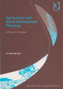 Agriculture and Rural Development Planning : A Process in Transition