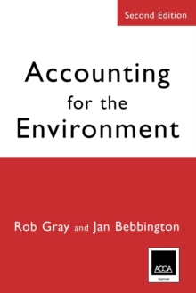 Accounting for the Environment, Paperback Book Accounting for the Environment, Paperback Book
