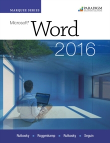 Marquee Series: Microsoft (R)Word 2016 : Text