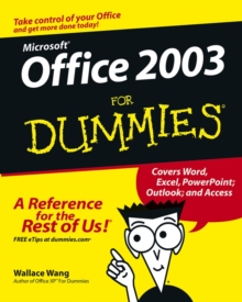 Microsoft Office 2003 For Dummies, Paperback Book Microsoft Office 2003 For Dummies, Paperback Book