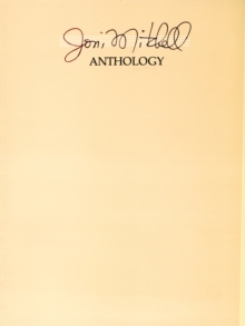 JONI MITCHELL ANTHOLOGY PVG, Paperback Book JONI MITCHELL ANTHOLOGY PVG, Paperback Book