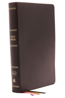 KJV, Minister's Bible, Genuine Leather, Black, Comfort Print, Leather / fine binding Book KJV, Minister's Bible, Genuine Leather, Black, Comfort Print, Leather / fine binding Book