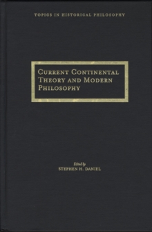 Current Continental Thought and Modern Philosophy