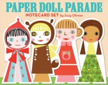 Paper Doll Parade Notecard Set by Suzy Ultman, Diary Book Paper Doll Parade Notecard Set by Suzy Ultman, Diary Book