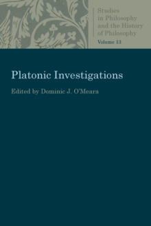 Platonic Investigations, Paperback / softback Book Platonic Investigations, Paperback / softback Book