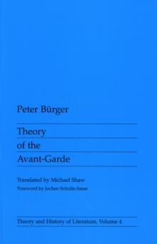 Theory Of The Avant-Garde