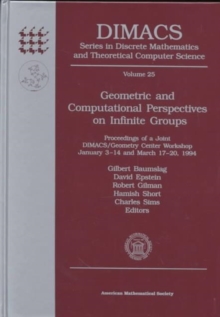 Geometric and Computational Perspectives on Infinite Groups