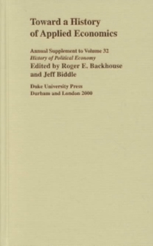 Toward a History of Applied Economics : 2000 Supplement