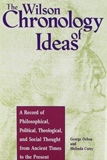 Wilson Chronology of Ideas, Hardback Book Wilson Chronology of Ideas, Hardback Book