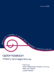 Optimization : Theory and Algorithms, Paperback / softback Book Optimization : Theory and Algorithms, Paperback / softback Book