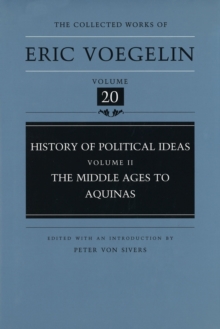 History of Political Ideas (CW20) : Middle Ages to Aquinas