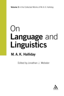 On Language and Linguistics : Volume 3