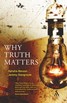 Why Truth Matters, Paperback Book Why Truth Matters, Paperback Book