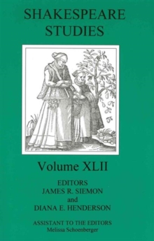 Shakespeare Studies : Volume XlII