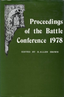 Anglo-Norman Studies I : Proceedings of the Battle Conference 1978