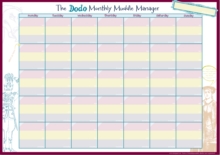 The Dodo Monthly Muddle Manager Pad - A3 Desk Sized Monthly-Calendar-Jotter-Doodle-Tear-off-Notepad, Loose-leaf Book The Dodo Monthly Muddle Manager Pad - A3 Desk Sized Monthly-Calendar-Jotter-Doodle-Tear-off-Notepad, Loose-leaf Book