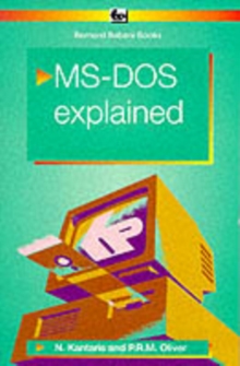 MS-DOS 6 Explained, Paperback / softback Book MS-DOS 6 Explained, Paperback / softback Book