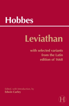 Leviathan : With selected variants from the Latin edition of 1668, Paperback Book Leviathan : With selected variants from the Latin edition of 1668, Paperback Book