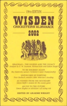 Wisden Cricketers' Almanack 2002, Hardback Book Wisden Cricketers' Almanack 2002, Hardback Book