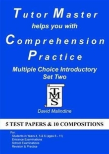 Tutor Master Helps You with Comprehension Practice - Multiple Choice Introductory Set Two, Paperback Book Tutor Master Helps You with Comprehension Practice - Multiple Choice Introductory Set Two, Paperback Book