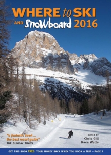 Where to Ski & Snowboard 2016, Paperback Book Where to Ski & Snowboard 2016, Paperback Book