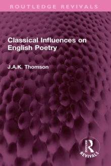 Classical Influences on English Poetry