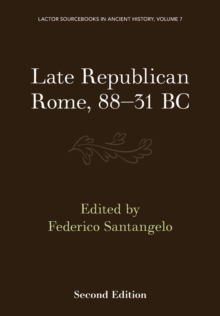 Late Republican Rome, 88-31 BC