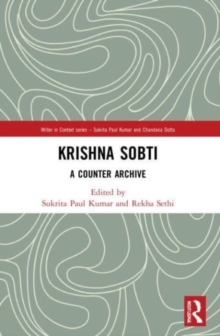 Krishna Sobti : A Counter Archive