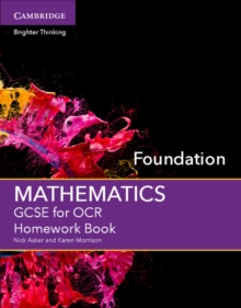 GCSE Mathematics for OCR Foundation Homework Book