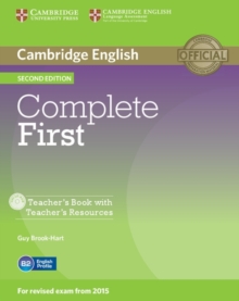 Complete First Teacher's Book with Teacher's Resources CD-ROM, Mixed media product Book Complete First Teacher's Book with Teacher's Resources CD-ROM, Mixed media product Book