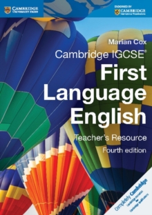 Cambridge IGCSE First Language English Teacher's Resource, Spiral bound Book Cambridge IGCSE First Language English Teacher's Resource, Spiral bound Book