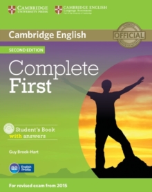 Complete : Complete First Student's Book with Answers with CD-ROM, Mixed media product Book Complete : Complete First Student's Book with Answers with CD-ROM, Mixed media product Book
