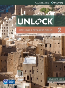 Unlock Level 2 Listening and Speaking Skills Student's Book and Online Workbook, Mixed media product Book Unlock Level 2 Listening and Speaking Skills Student's Book and Online Workbook, Mixed media product Book